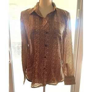 Anthropologie See U Soon Blouse Top